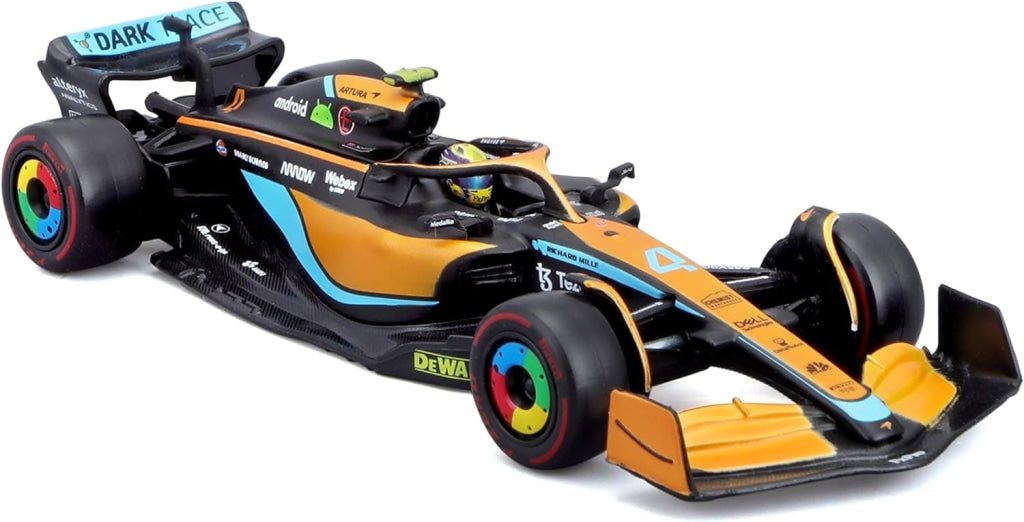 Bburago - Mclaren Racing Mcl36 #4 Australia Gp 2022 Lando Norris Escala 1:43 En Existencia