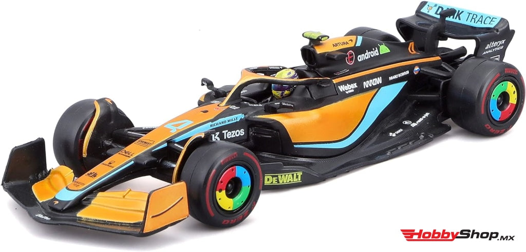 Bburago - Mclaren Racing Mcl36 #4 Australia Gp 2022 Lando Norris Escala 1:43 En Existencia