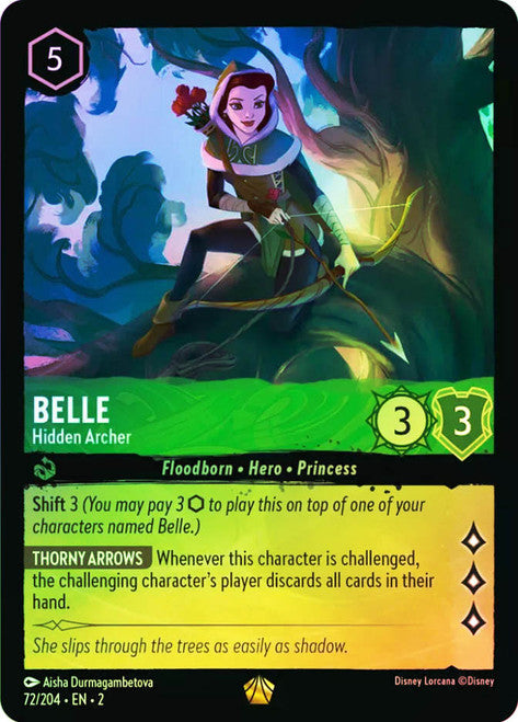 Carta Magic Broom - Lively Sweeper,Set Ursula´s Return, Número de Tarjeta 49 , Color Amethyst, Rarity Common