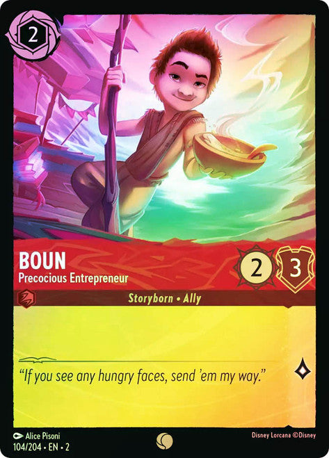 Carta Pain - Immortal Sidekick,Set Ursula´s Return, Número de Tarjeta 81 , Color Emerald, Rarity Uncommon