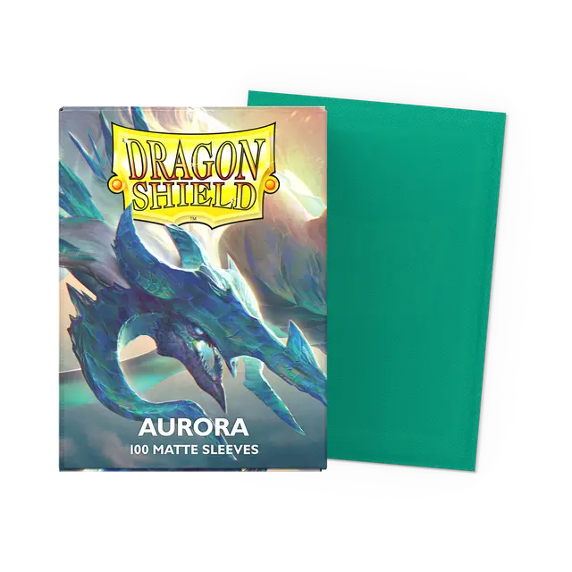 Arcane Tinmen - Dragon Shield - Aurora- Matte Sleeves- Standard Size