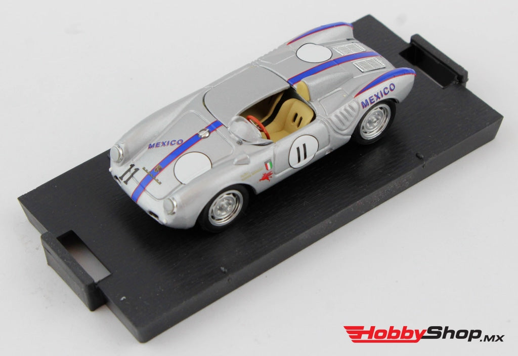 Brumm - Porsche 550A Rs Spyder No.11 Riverside México 1957 R. Rodriguez Escala 1:43 En Existencia