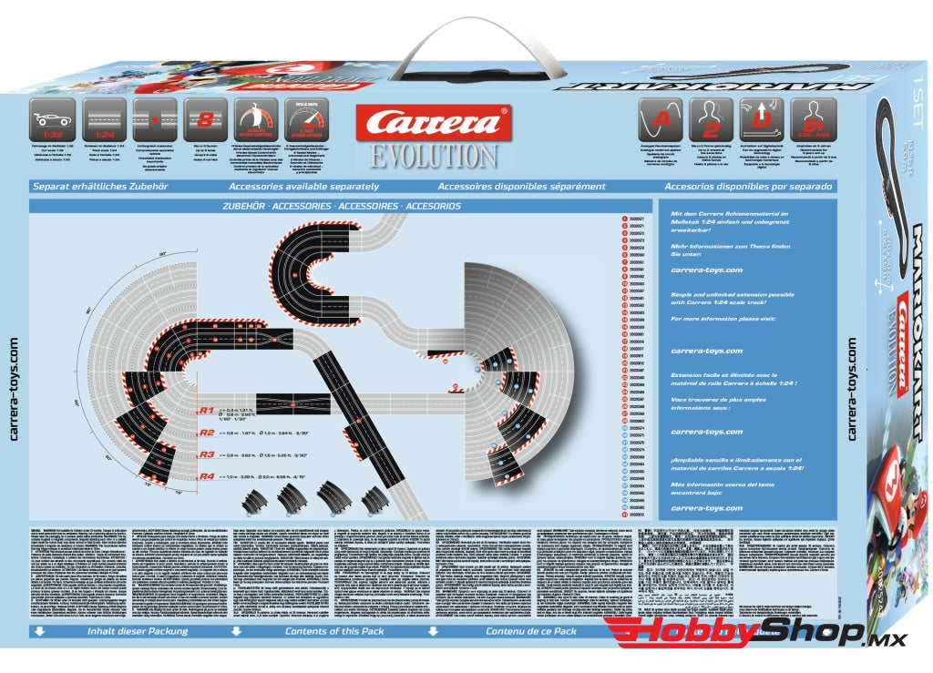 Carrera - Mario Kart Evolution Escala 1/32 En Existencia