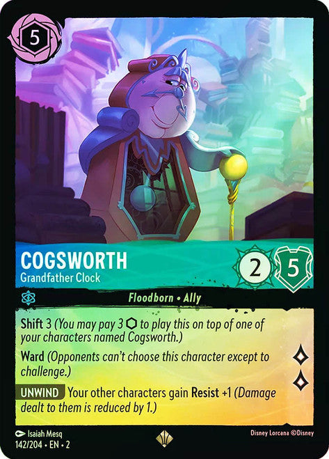 Carta Noi - Acrobatic Baby,Set Ursula´s Return, Número de Tarjeta 119 , Color Ruby, Rarity Super Rare