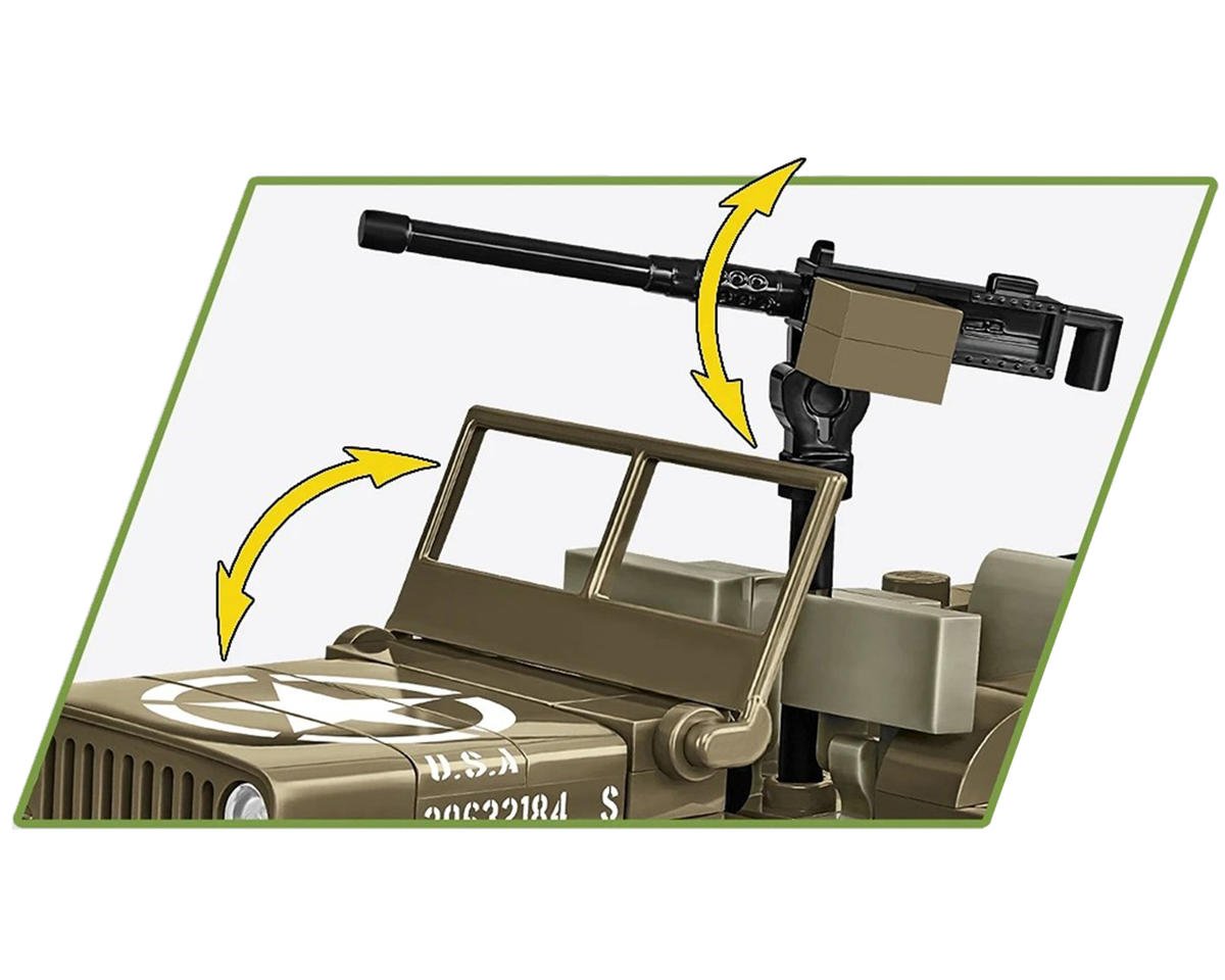 Cobi - Willys MB 1/35 (132pcs)