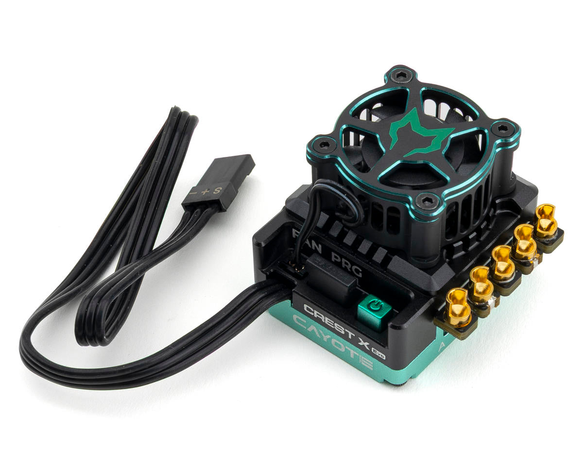 Cayote - Crest X Evo 1/10 160A Sensored Brushless Mod Competition ESC