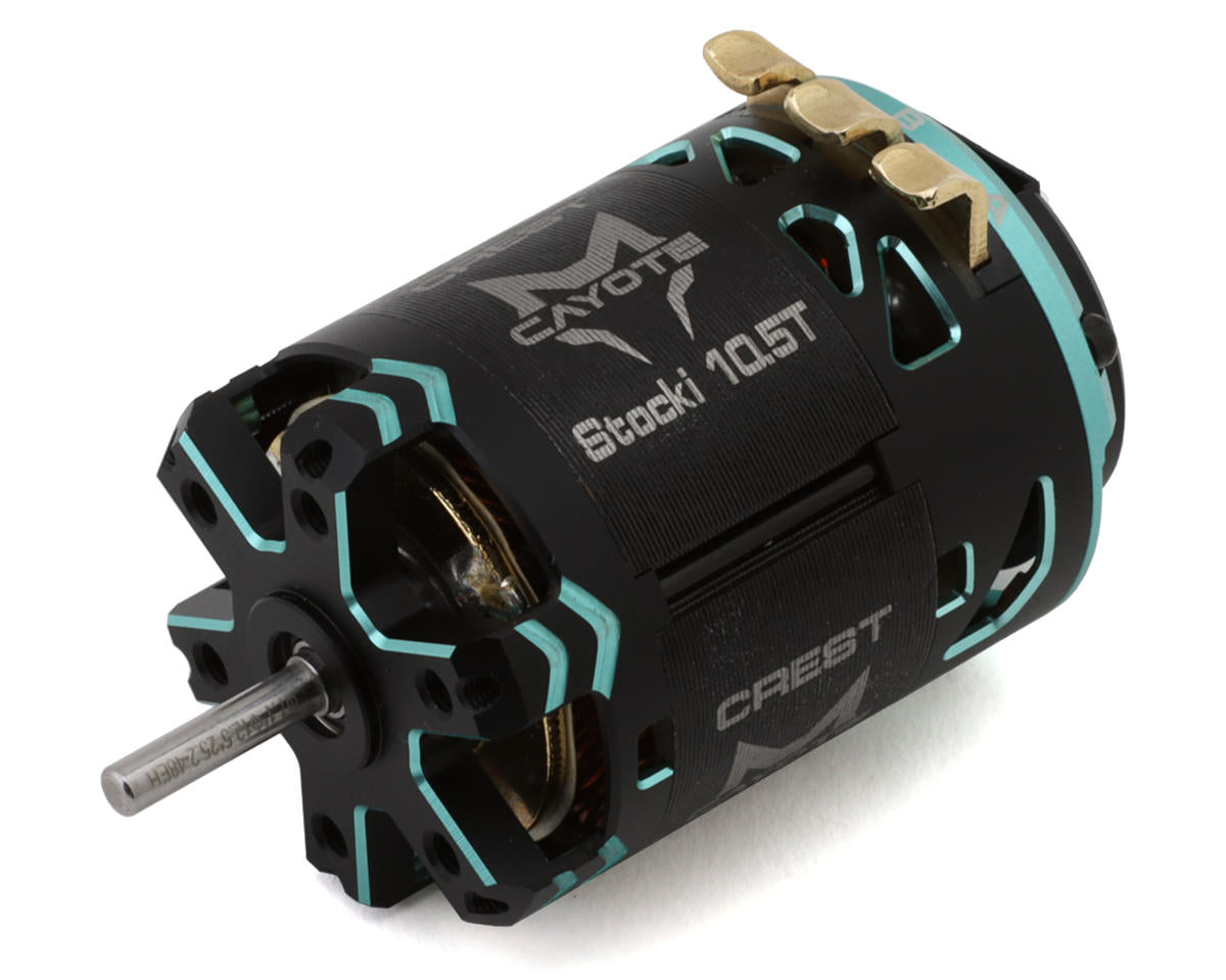 Cayote - Crest Stocki 1/10 Brushless Competition Sensored Motor (10.5T)
