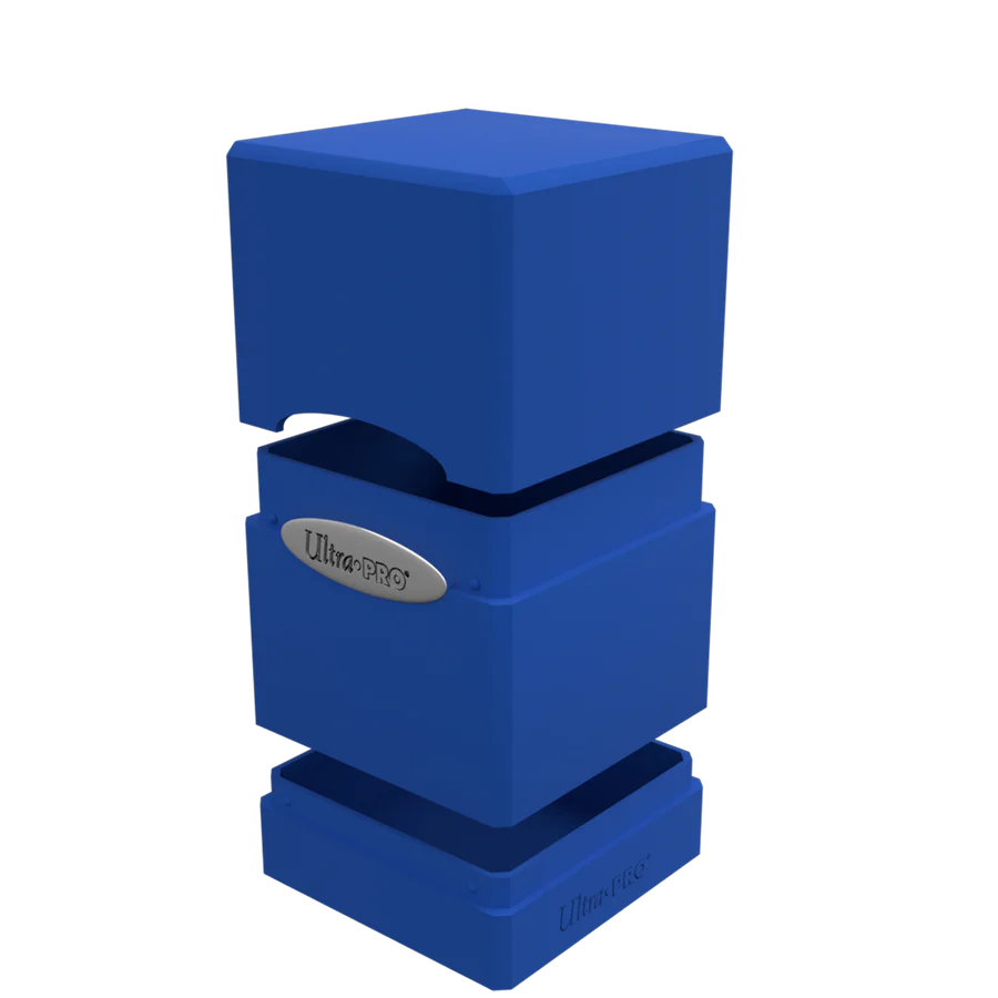 Ultra Pro: Classic SATIN Tower Deck box Pacific Blue