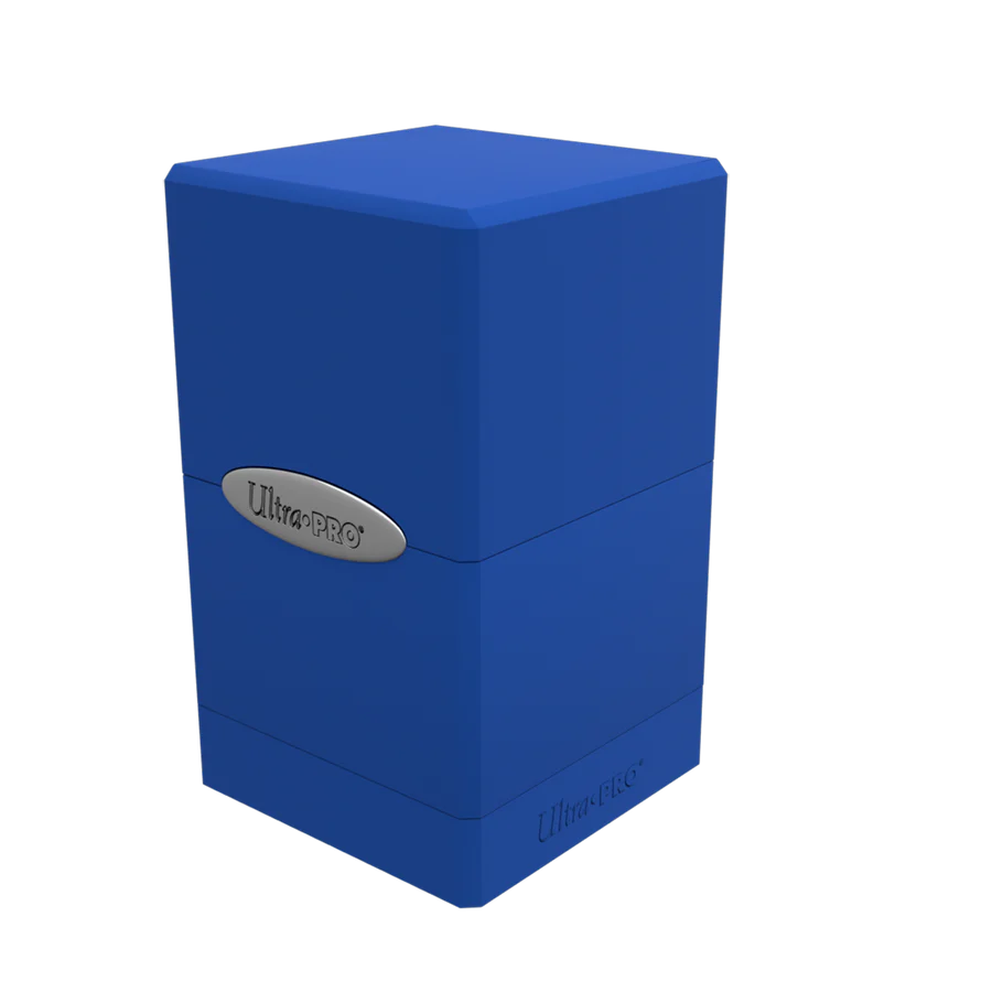 Ultra Pro: Classic SATIN Tower Deck box Pacific Blue