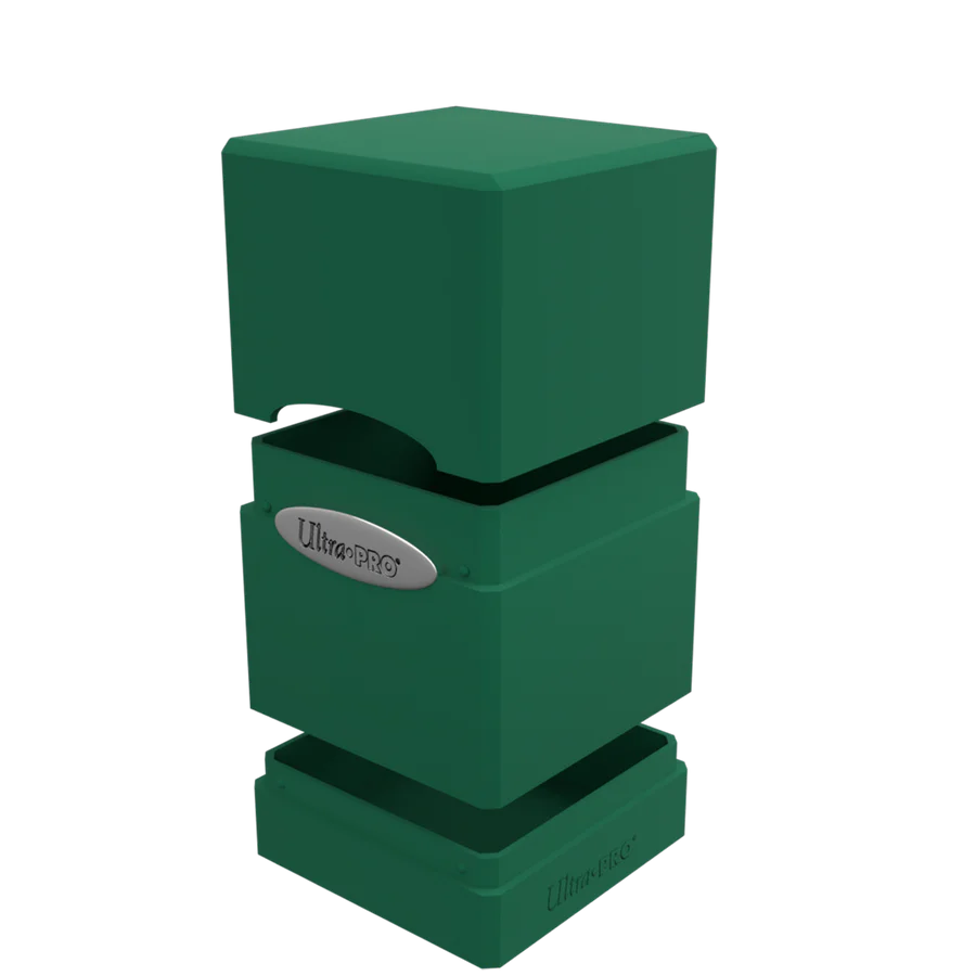 Ultra Pro: Classic SATIN Tower Deck box Forest Green