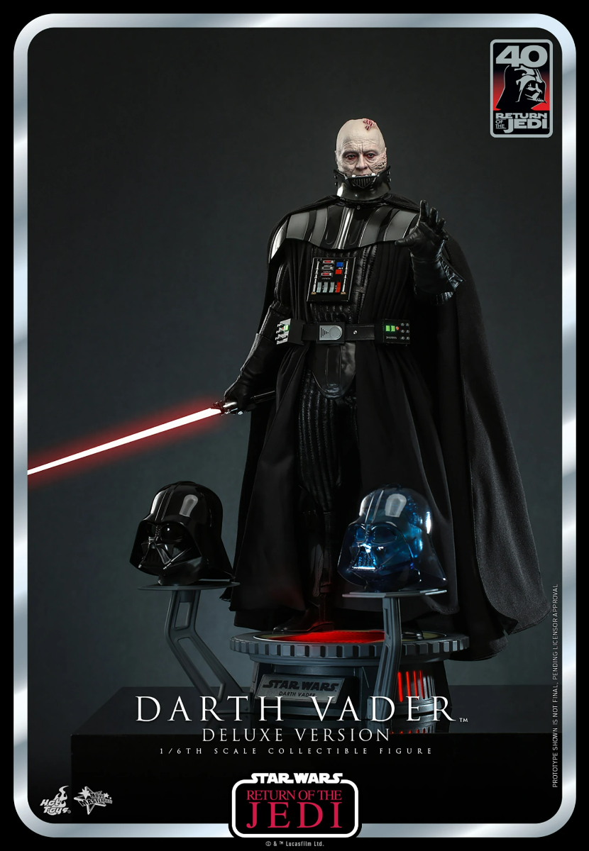 Hot Toys Star Wars: Return Of The Jedi 40 Aniversario - Darth Vader Deluxe Escala 1/6