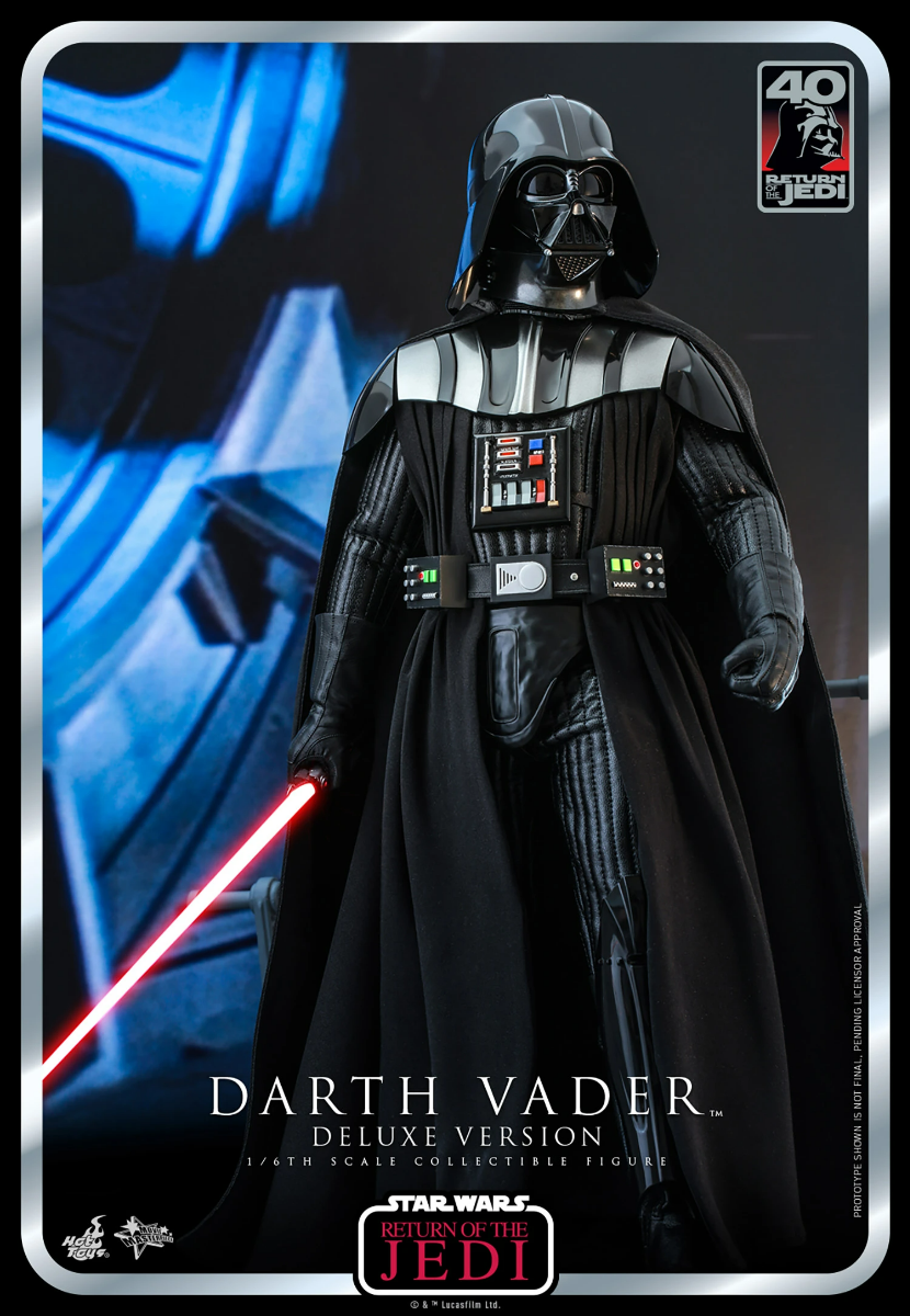 Hot Toys Star Wars: Return Of The Jedi 40 Aniversario - Darth Vader Deluxe Escala 1/6