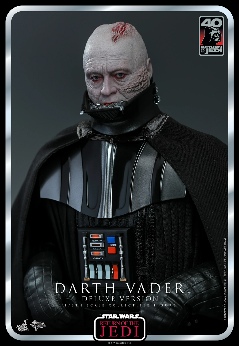 Hot Toys Star Wars: Return Of The Jedi 40 Aniversario - Darth Vader Deluxe Escala 1/6