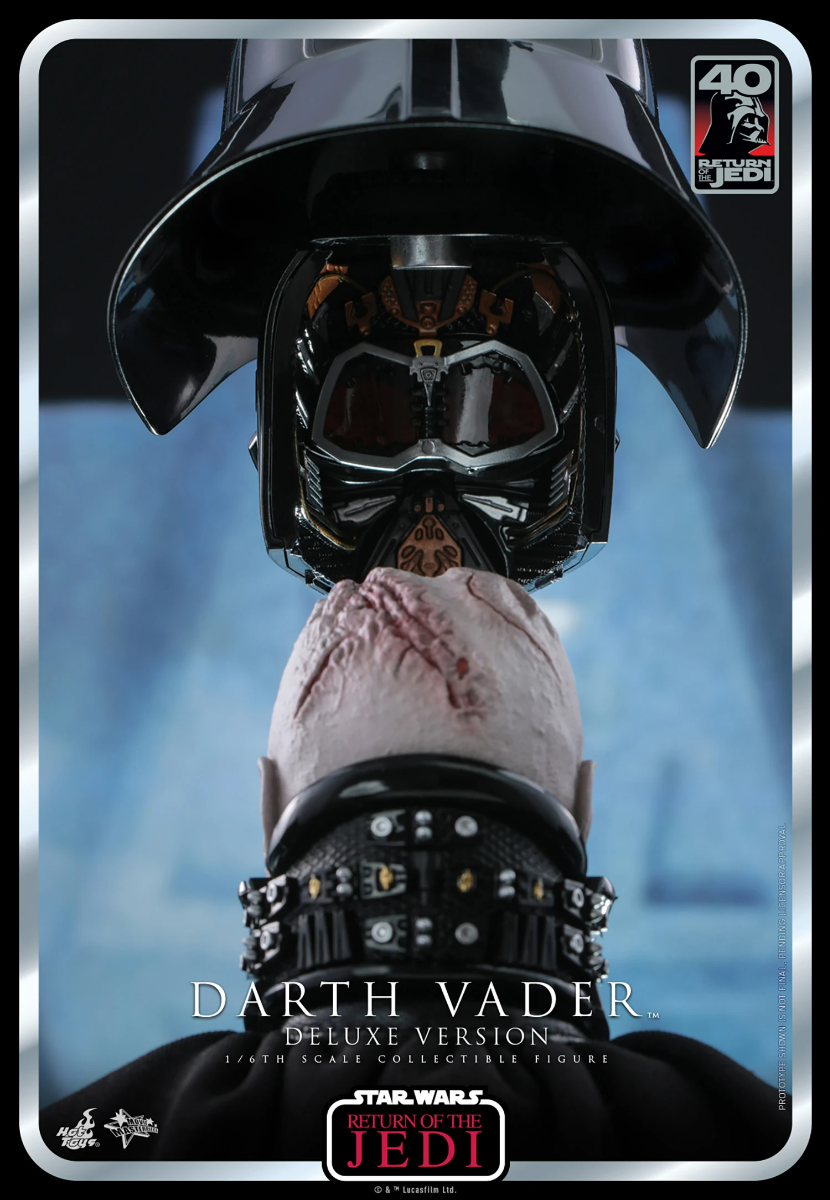 Hot Toys Star Wars: Return Of The Jedi 40 Aniversario - Darth Vader Deluxe Escala 1/6