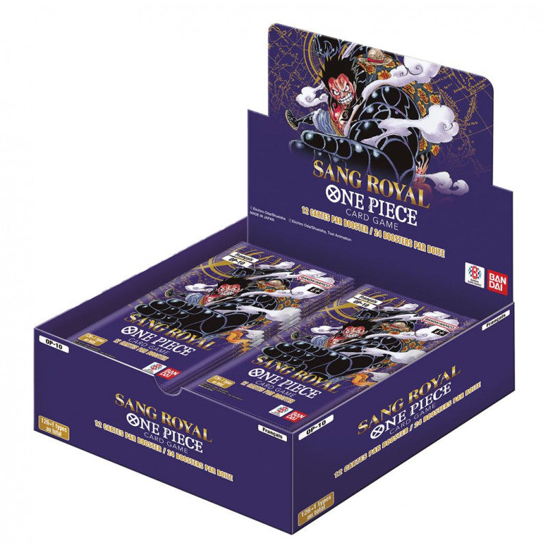Bandai - One Piece Card Game: OP-10 Royal Blood (24 sobres por caja)