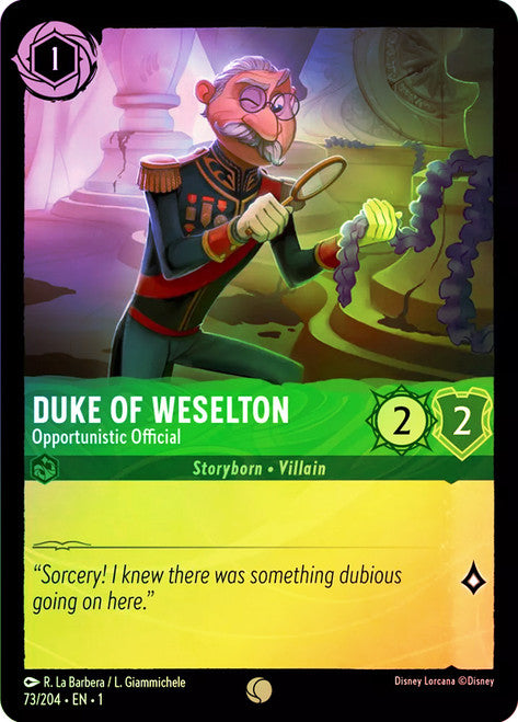 Carta The Queen - Hateful Rival,Set Into the Inklands, Número de Tarjeta 57 , Color Amethyst, Rarity Common