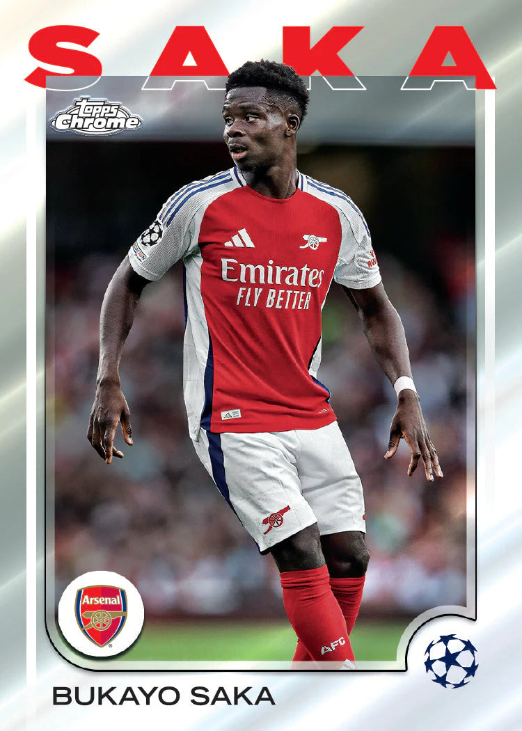 Topps Chrome® UEFA Club Competitions 2024-25 - Hobby Box