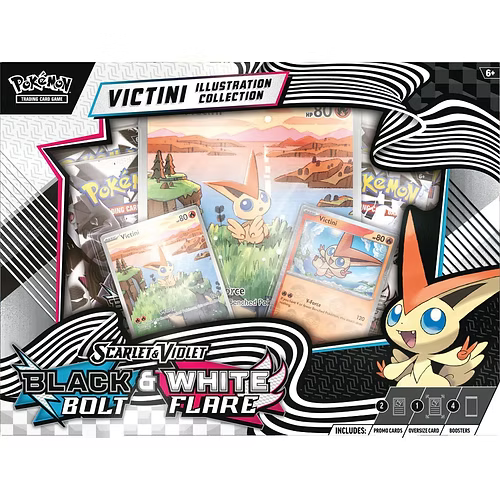 Pokémon TCG: Scarlet & Violet - Unova Victini Illustration Collection (Ingles)