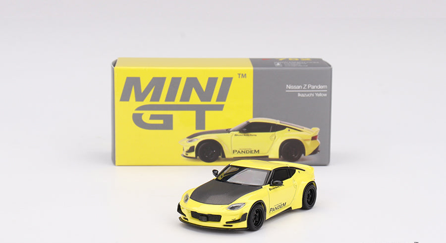 Mini GT - Nissan Z Pandem Ikazuchi Yellow 1/64