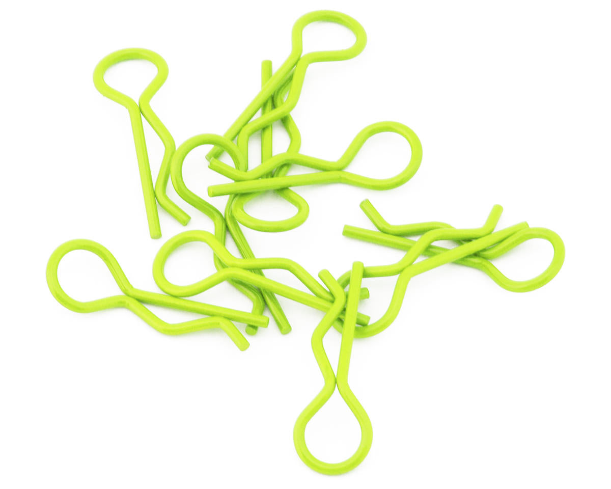 EcoPower - 1/10 Body Clips (Yellow) (10)