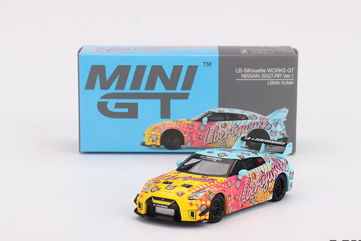 Mini GT - LB-Silhouette WORKS GT NISSAN 35GT-RR Ver.1 LBWK KUMA