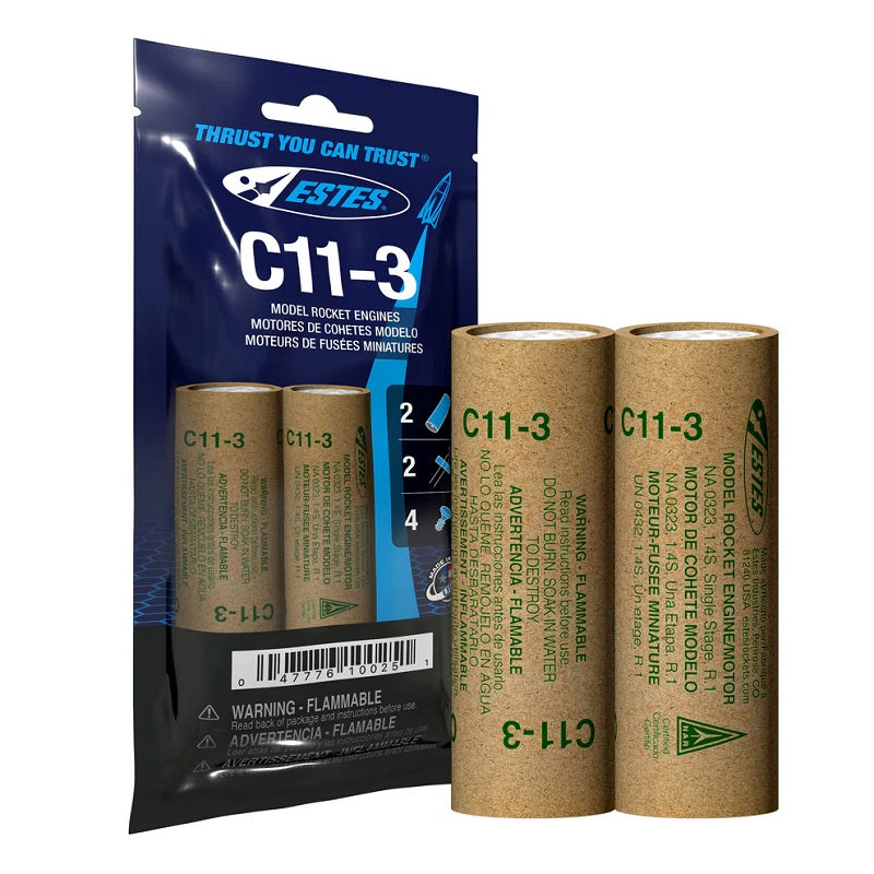 Estes - C11-3 Model Rocket Engines