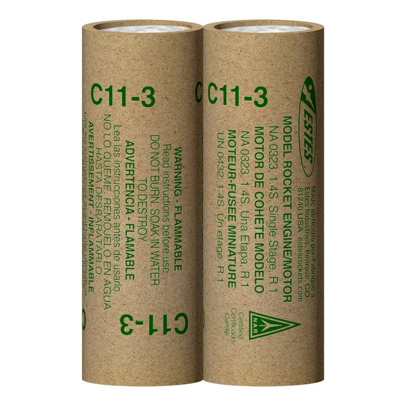 Estes - C11-3 Model Rocket Engines