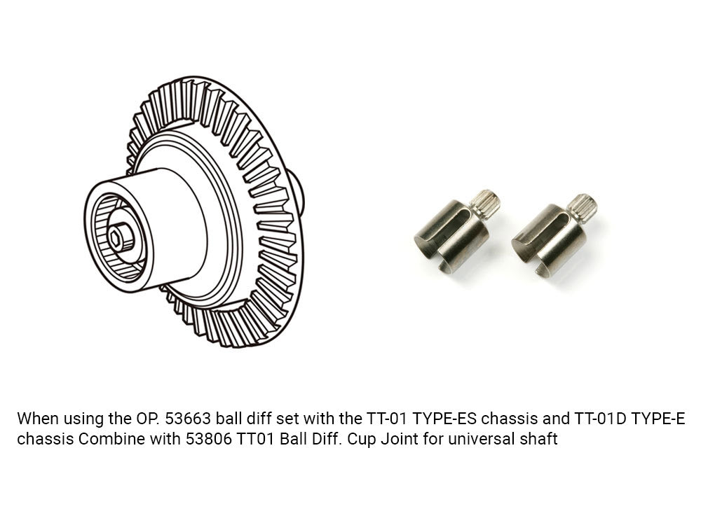 Tamiya - Universal Shaft Assembly (TT-01, TT-02 & TA04)