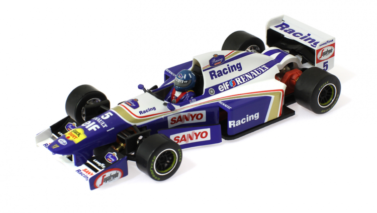 ScaleAuto - Williams FW17 #5 - Damon Hill - '95 F1 Season - Análogo, escala 1/32