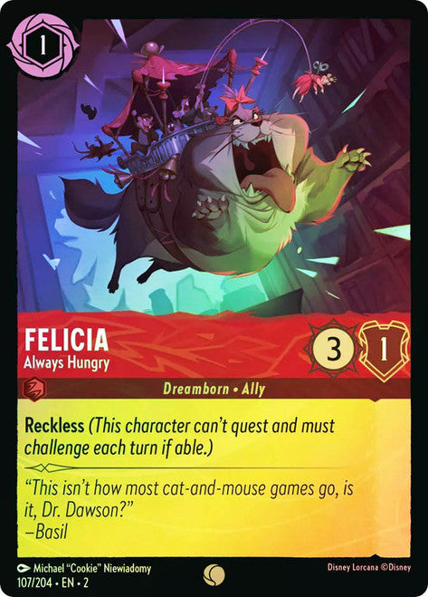 Carta Pegasus - Gift for Hercules,Set Ursula´s Return, Número de Tarjeta 84 , Color Emerald, Rarity Common