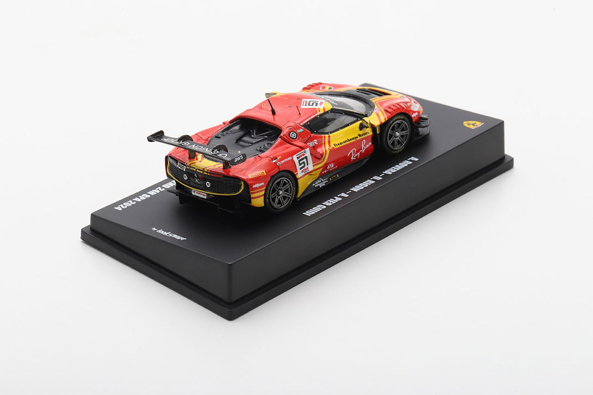 LookSmart - Ferrari 296 GT3 No.51 AF Corse – Francorchamps Motors 2nd 24H Spa 2024, escala 1:64