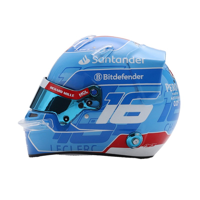 LookSmart - Casco Charles Leclerc Miami GP 2024, escala 1:5