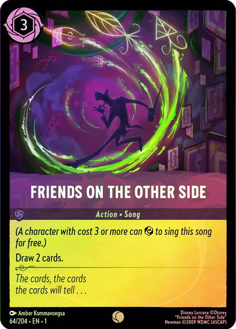 Carta Magica De Spell - Ambitious Witch,Set Into the Inklands, Número de Tarjeta 48 , Color Amethyst, Rarity Common