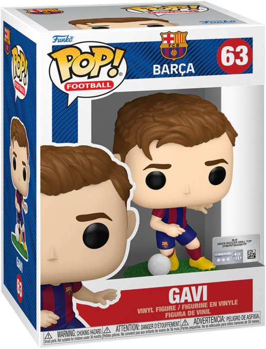 Funko Pop Football: Barcelona - Gavi, #63