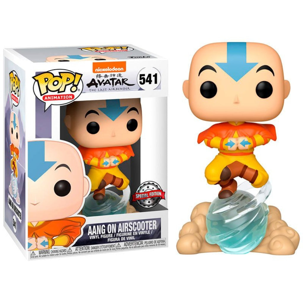 Funko Pop Animation: Avatar The Last Airbender - Aang On Air Bubble W/glow #541 En Existencia
