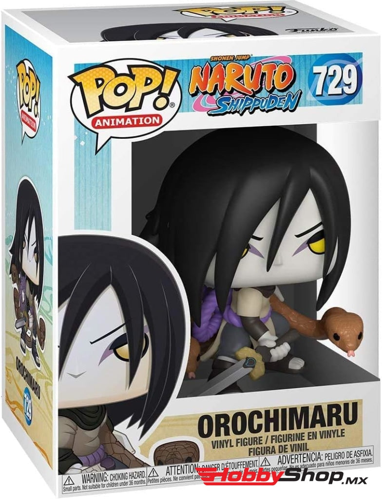 Funko Pop Animation: Naruto - Orochimaru #729 En Existencia
