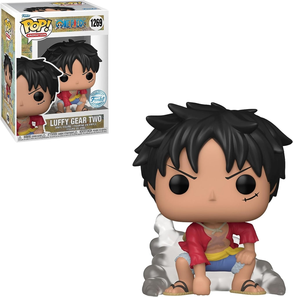 Funko Pop Animation: One Piece - Luffy Gear Two Exclusivo #1269 En Existencia