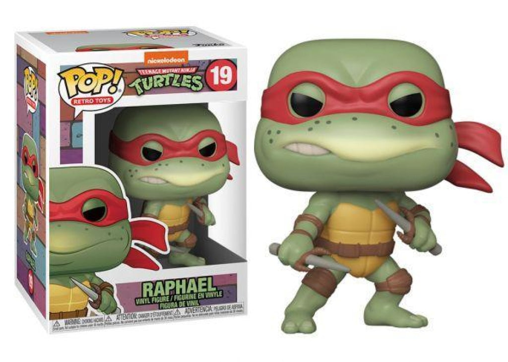 Funko Pop Animation: Tmnt Tortugas Ninja - Rafael #19 En Existencia