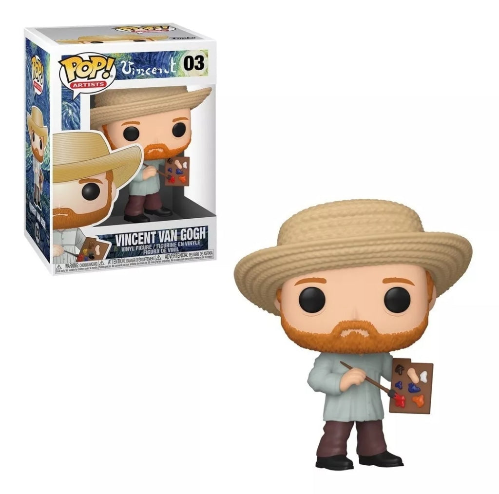 Funko Pop Pop Artists: Vicent Van Gogh #03 En Existencia