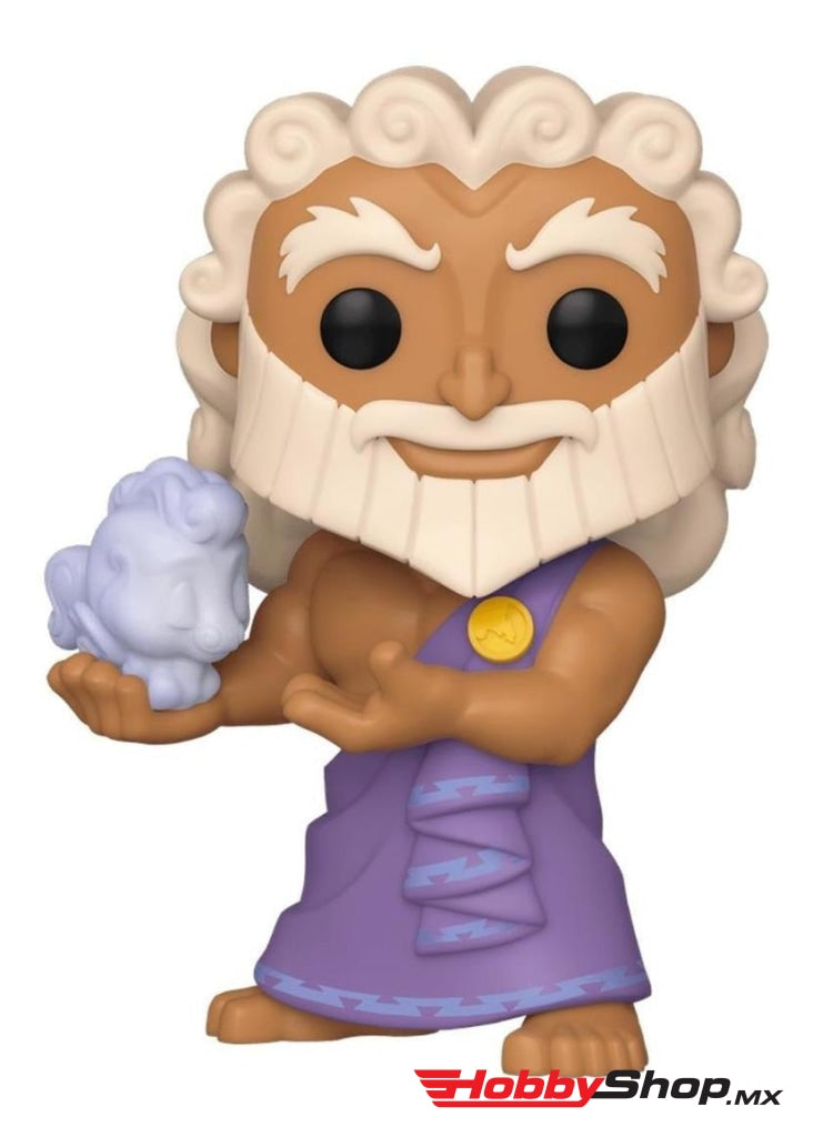 Funko Pop Disney: Hercules - Zeus Holding Cloud Pegasus #593 En Existencia