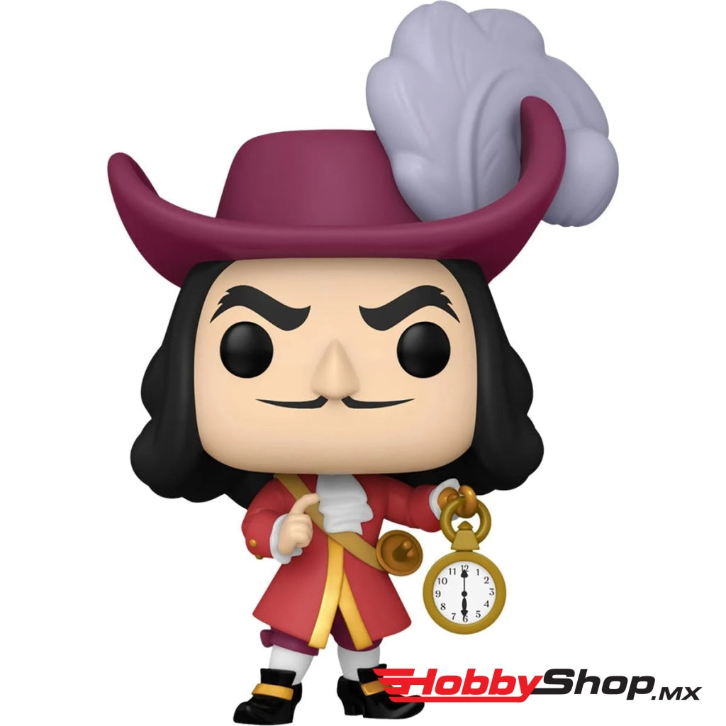 Funko Pop Pop Disney: Peter Pan 70 Aniversario - Capitan Garfio #1348 En Existencia