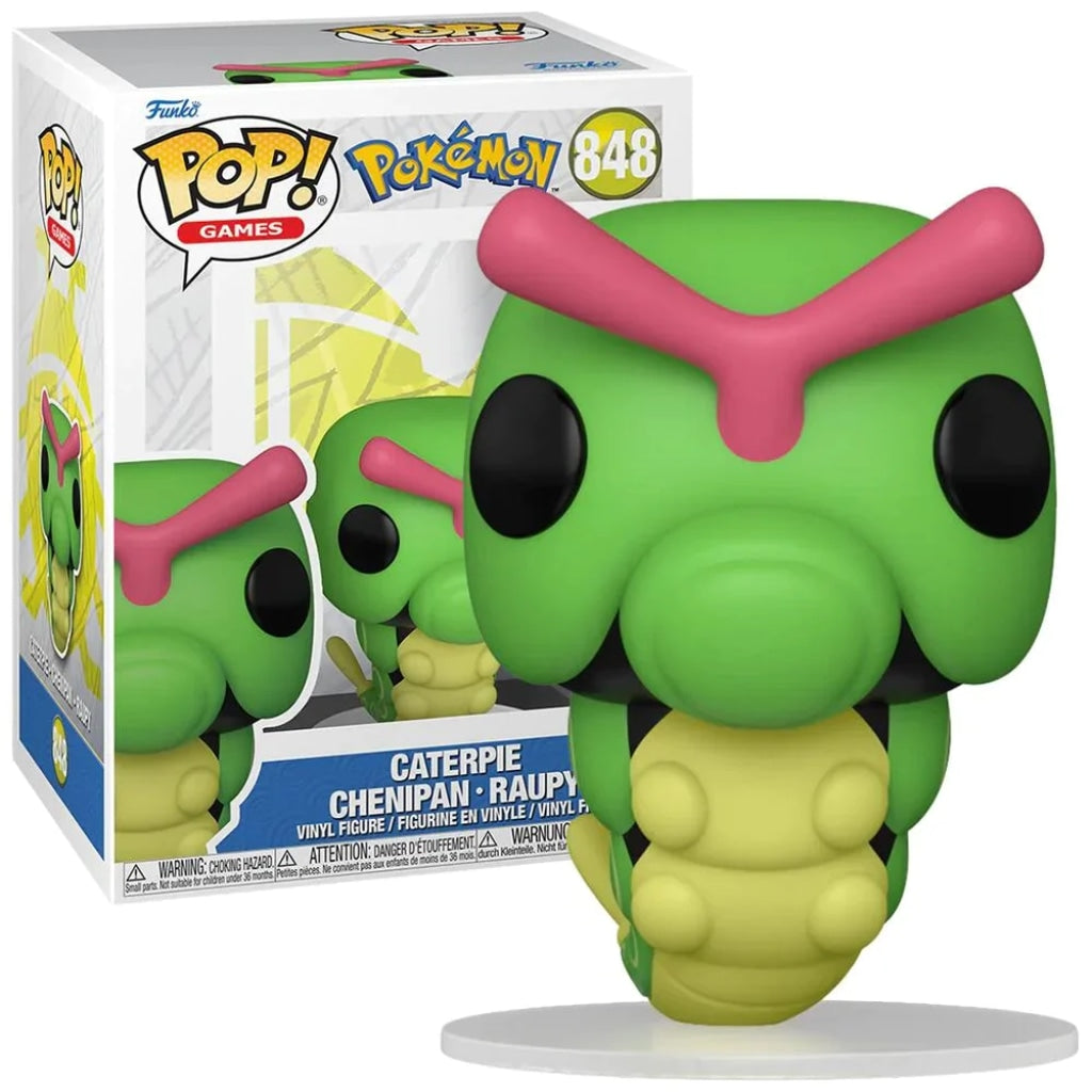 Funko Pop Games: Pokemon - Caterpie #848 En Existencia