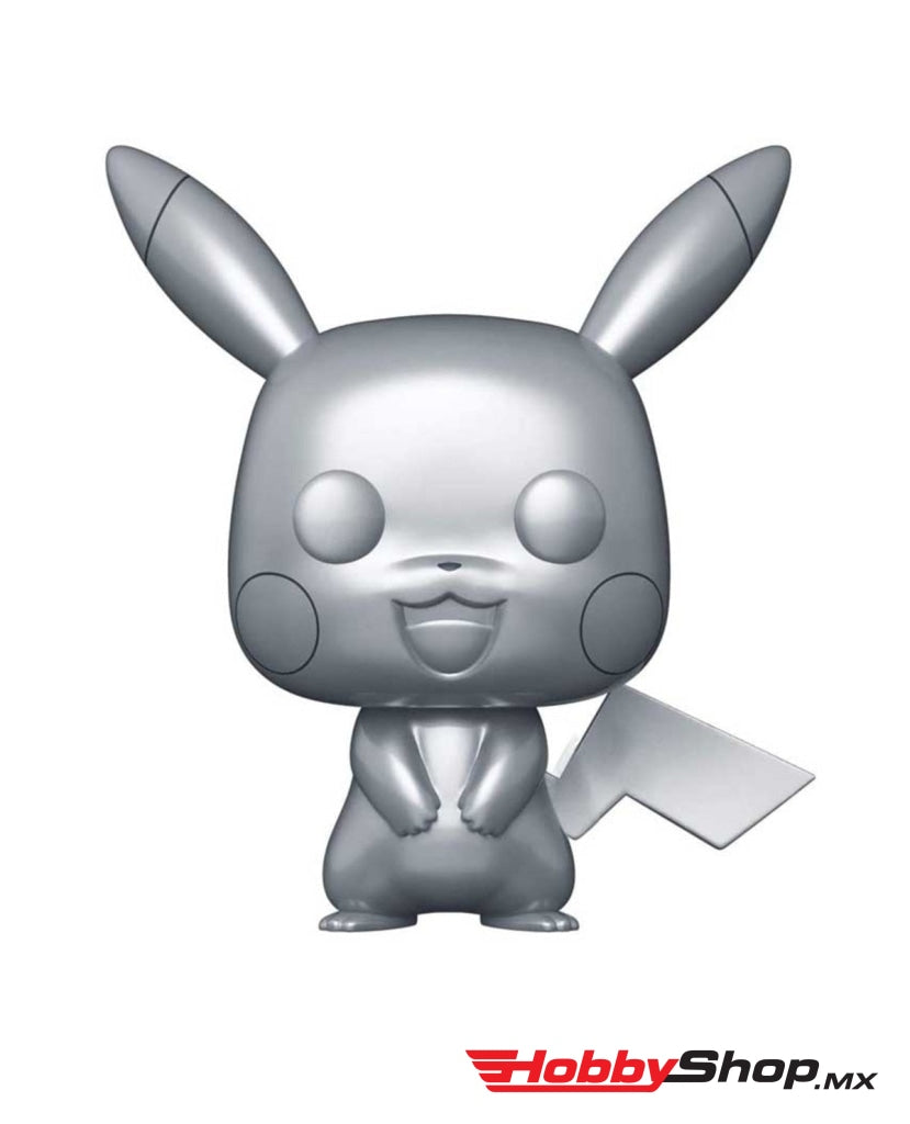 Funko Pop Games: Pokemon - Pikachu Silver Metallic #353 En Existencia