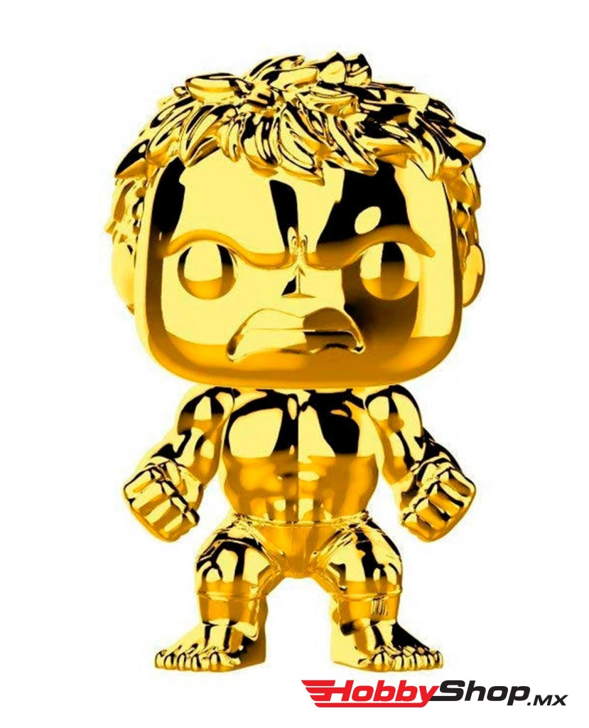 Funko Pop Marvel: Marvel Studios The First 10 Years - Hulk (Cromado) #379 En Existencia