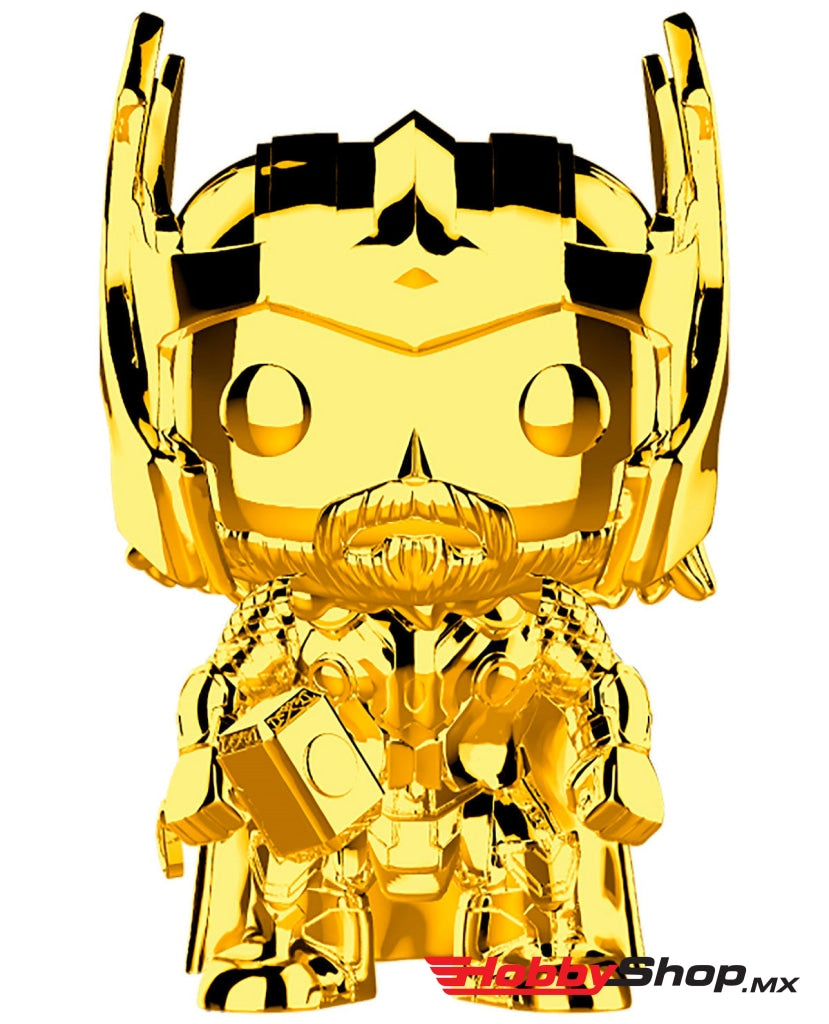 Funko Pop Marvel: Marvel Studios The First 10 Years - Thor (Cromado) #381 En Existencia