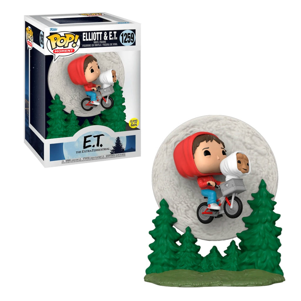 Funko Pop Moment: Et 40 Aniversario - Elliot Y Volando #1259 En Existencia