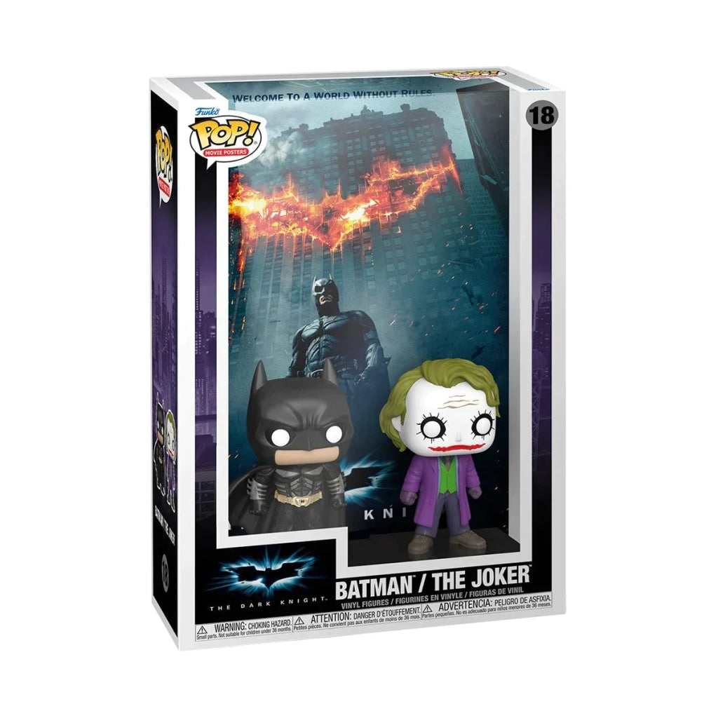 Funko Pop Movie Posters: Dc The Dark Knight - Batman / Joker #18 En Existencia