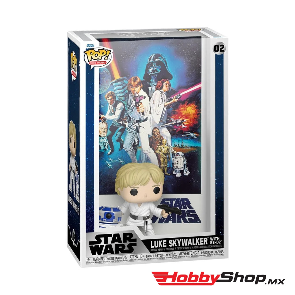 Funko Pop Movie Posters: Star Wars - Episodio Iv Una Nueva Esperanza #02 En Existencia