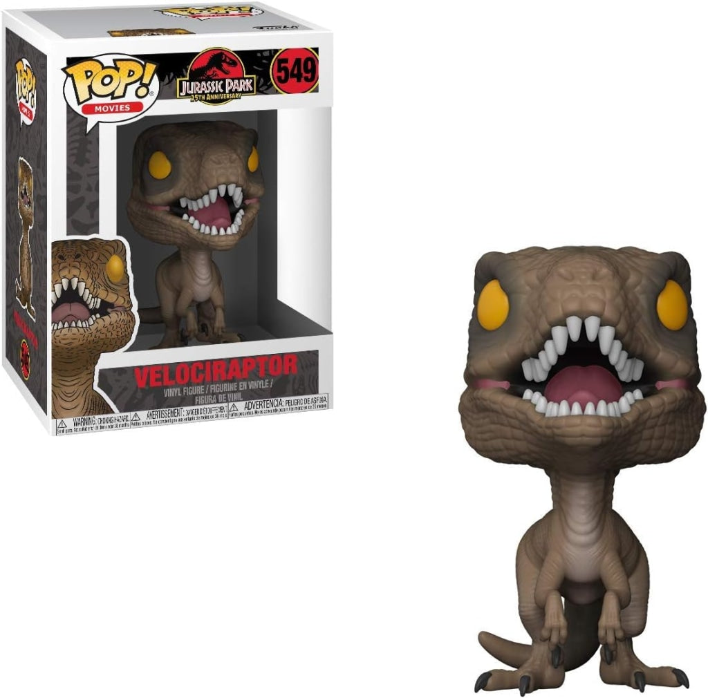 Funko Pop Movies: Jurassic Park - Velociraptor #549 En Existencia