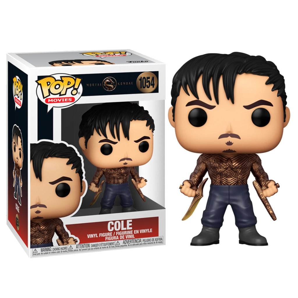 Funko Pop Movies: Mortal Kombat - Cole #1054 En Existencia